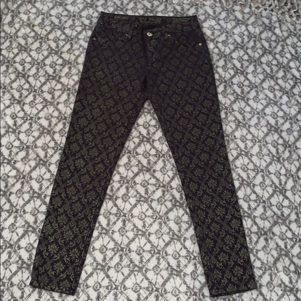 Wallpaper printed designer pants